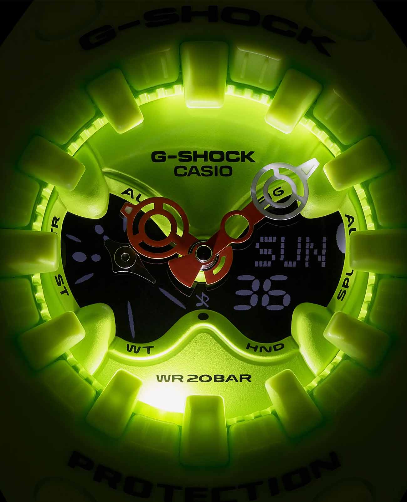 Casio Casio G-Shock GA-V01-9A GA, наручные мужские часы фото под углом