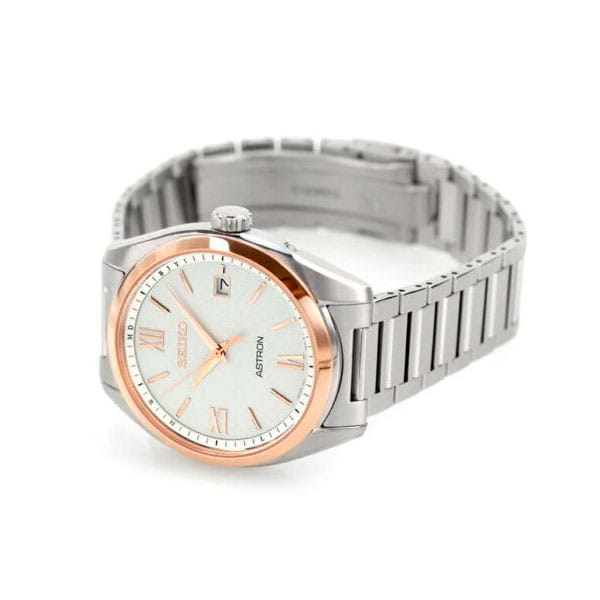 Seiko Seiko Astron SBXY034, astron gps япония мужские часы на браслете титановый боковой вид