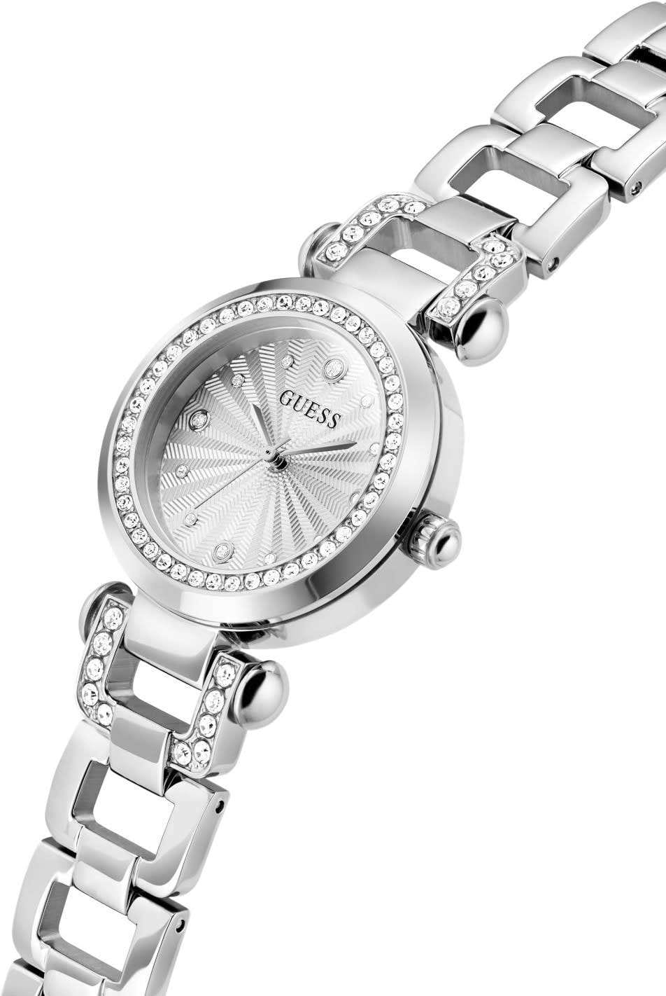 Guess Guess Bejeweled GW0869L3 , наручные женские часы фото под углом