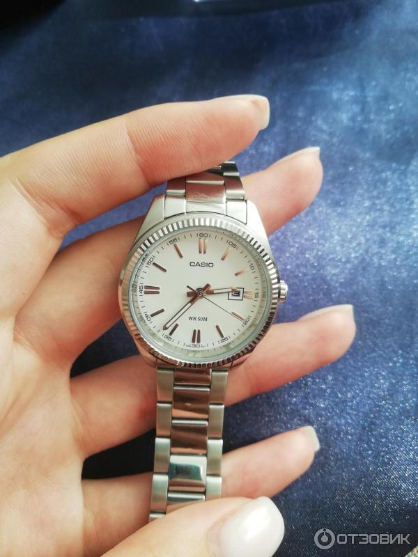 Casio Casio Collection LTP-1302D-7A2 женские часы белый циферблат на запястье