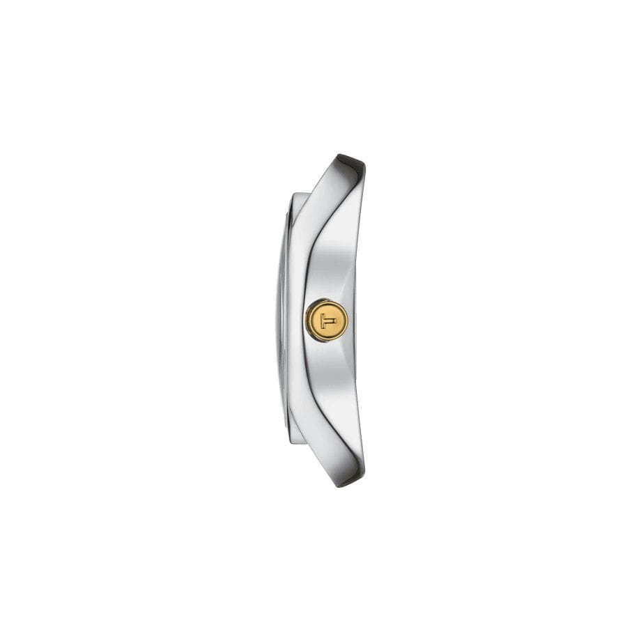 Tissot Tissot T-Wave T023.210.22.113.00 женские часы перламутровый циферблат на запястье