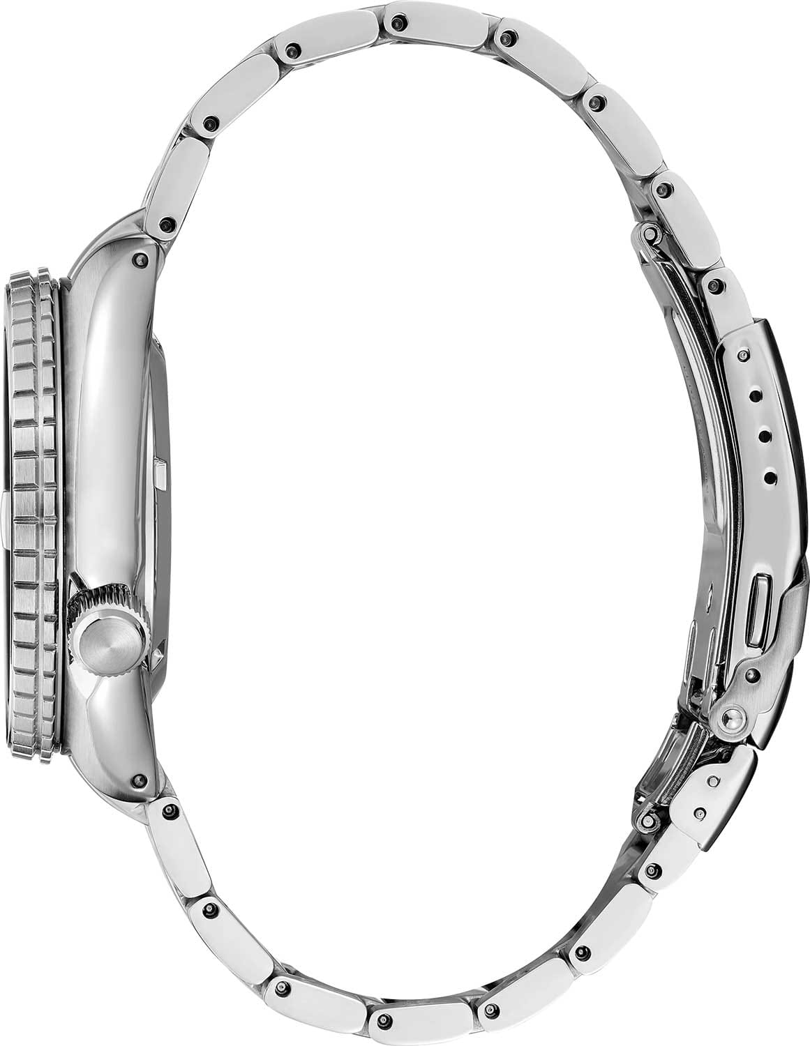 Seiko SRPK01K1 мужские часы застежка крупным планом