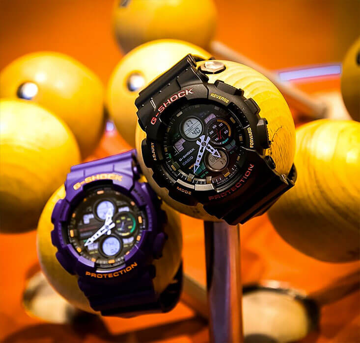 Casio Casio G-Shock GA-140-1A4DR (GA-140-1A4) модель GA-140-1A4 япония наручные часы