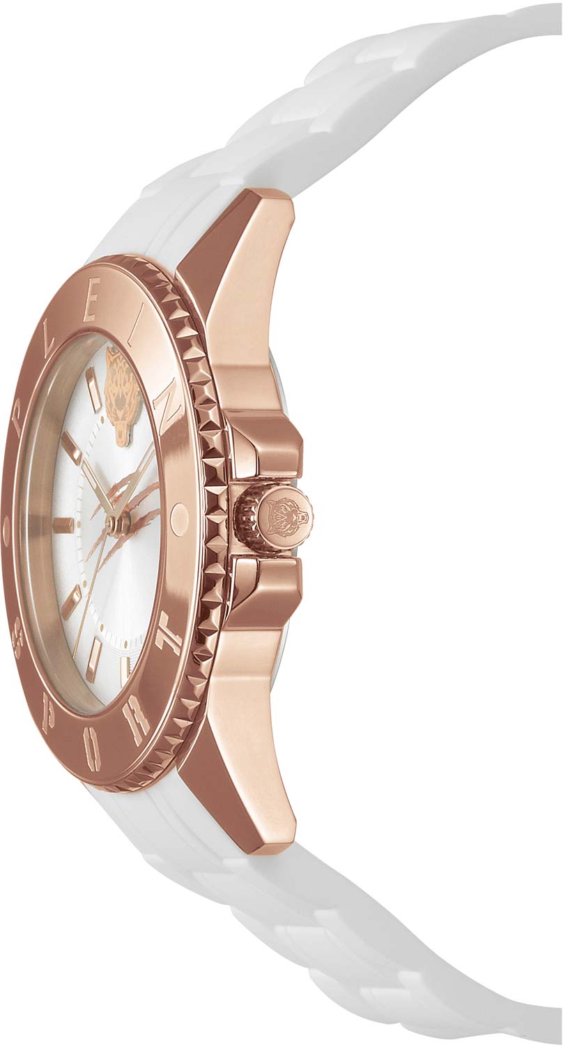 Plein Sport Plein Sport Glam PSKBA0423,  германия женские часы на браслете силикон боковой вид