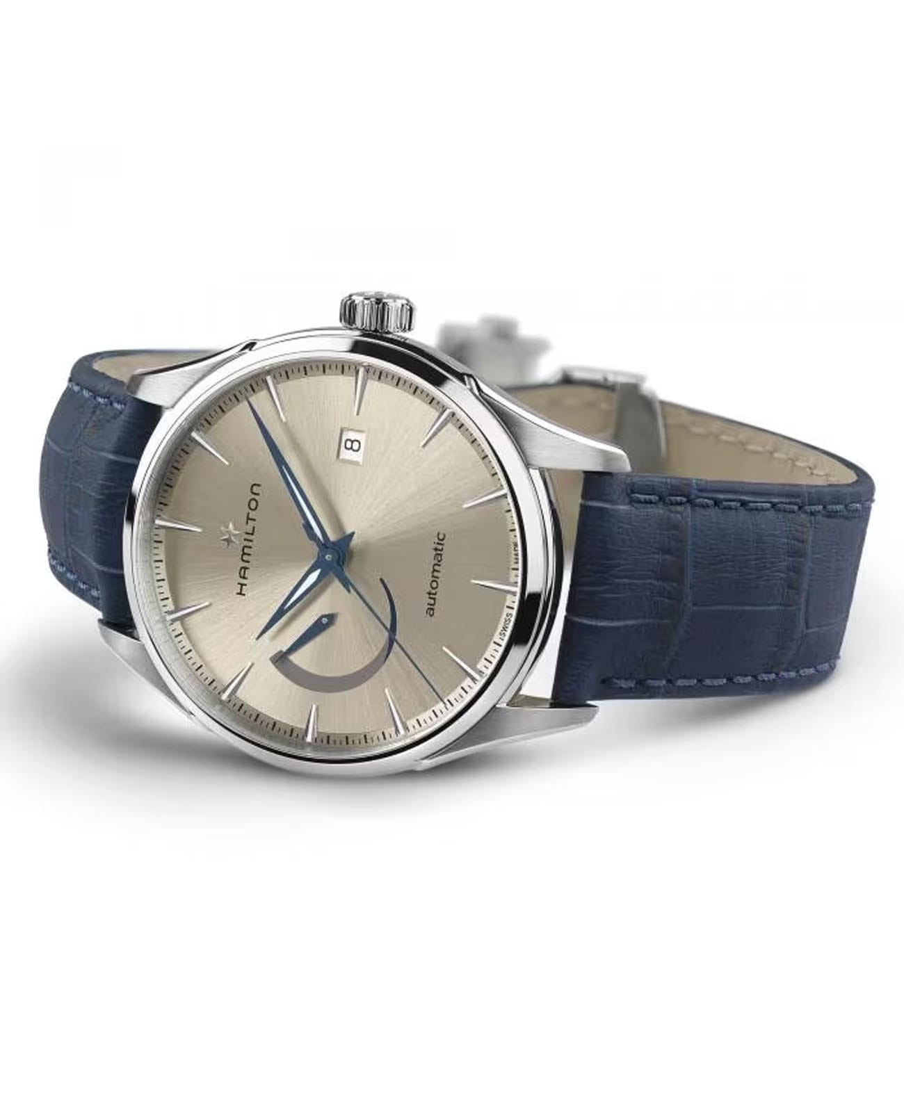 Оригинальные часы Hamilton Hamilton Jazzmaster Power Reserve Auto H32635622 механические калибр механизма h-13 общий вид