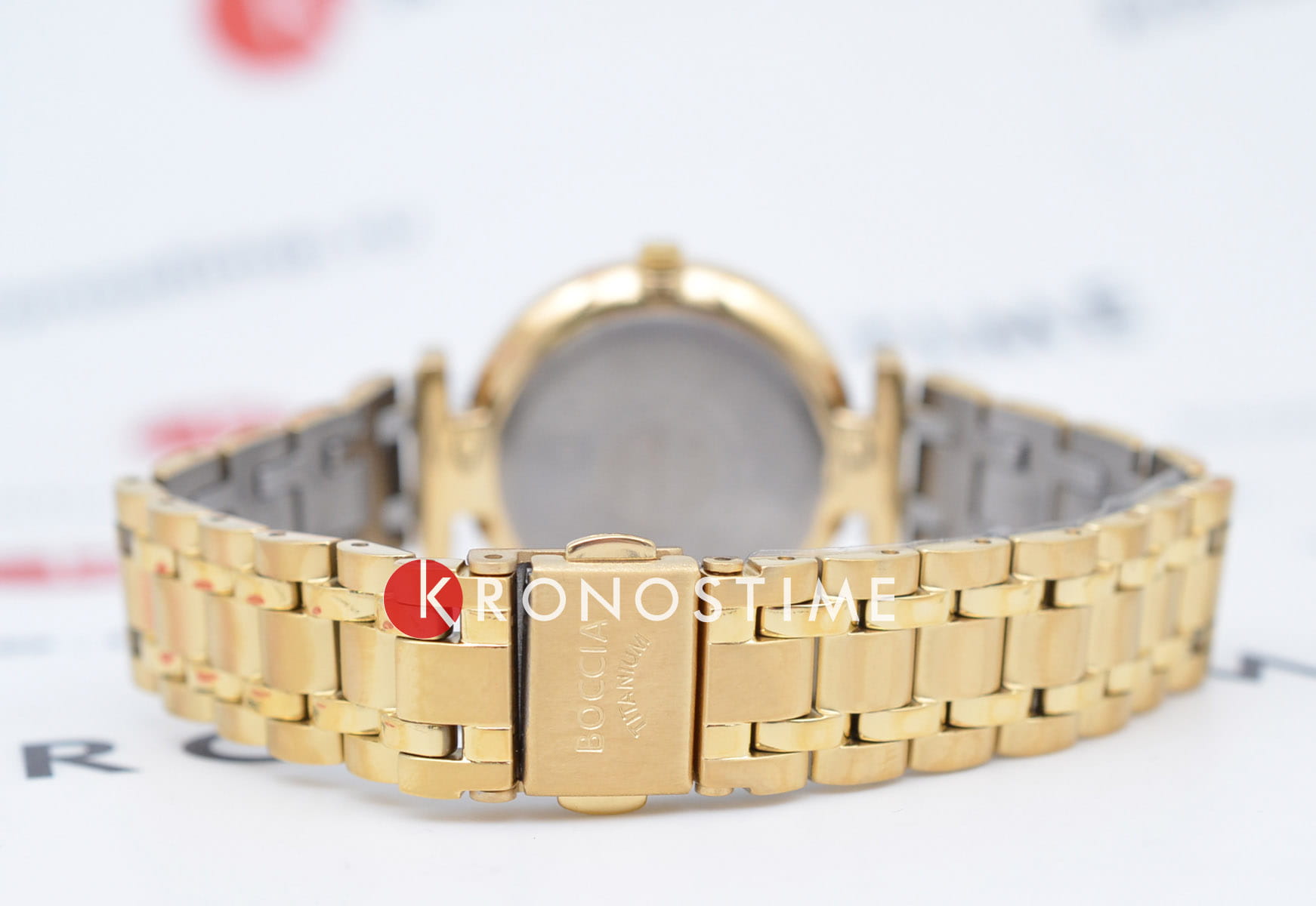 Boccia Titanium Boccia Titanium Circle-Oval 3349-04 женские часы шампань циферблат на запястье