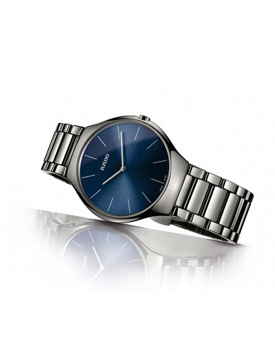 Оригинальные часы Rado Rado True Thinline R27955022 кварцевые калибр механизма eta 210.001 общий вид