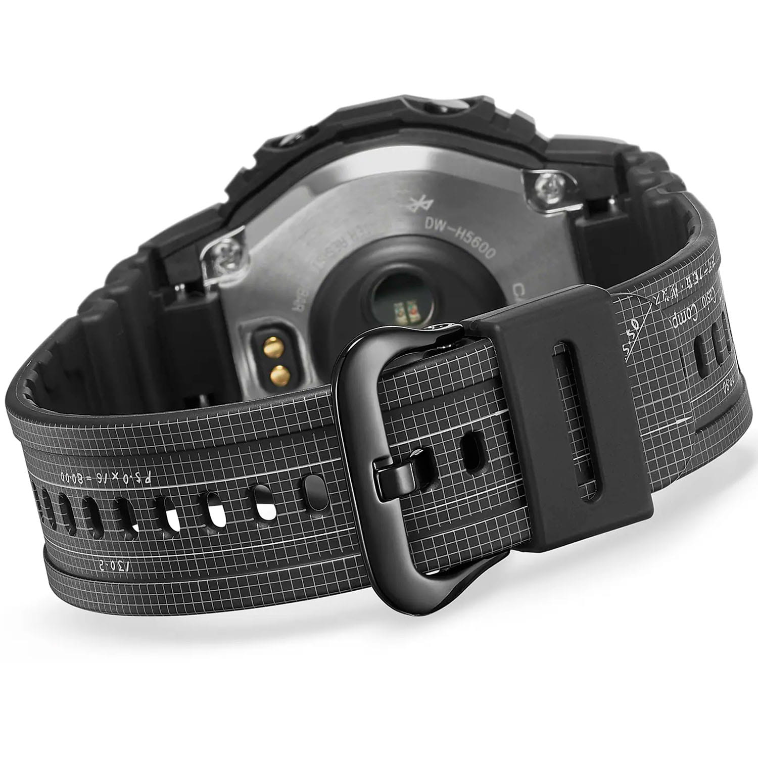 Casio Casio G-Shock DW-H5600EX-1DR (DW-H5600EX-1) электронные мужские часы часы крупный план черный циферблата