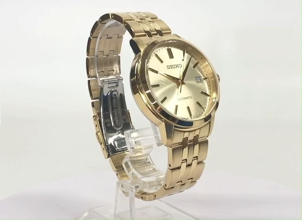 Seiko Seiko Conceptual Series Dress SCVE062  - задняя крышка сталь металл корпуса, япония часы