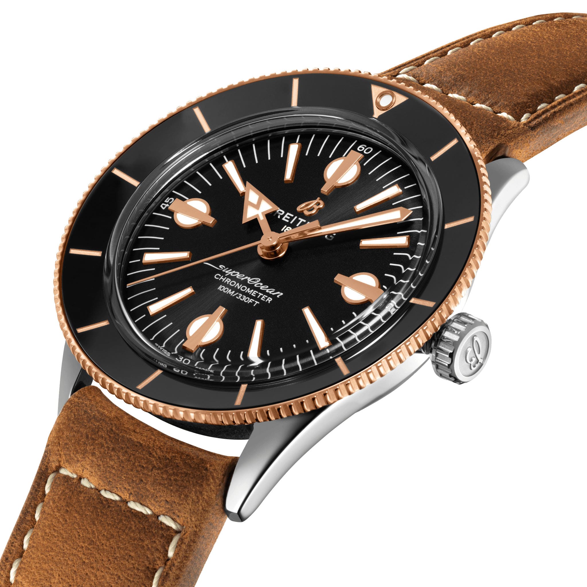 Breitling Breitling Superocean Heritage '57 U10370121B1X1 , наручные мужские часы фото под углом