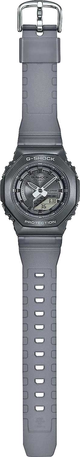 Casio Casio G-Shock GM-S2100MF-1A электронные женские часы часы крупный план серый циферблата
