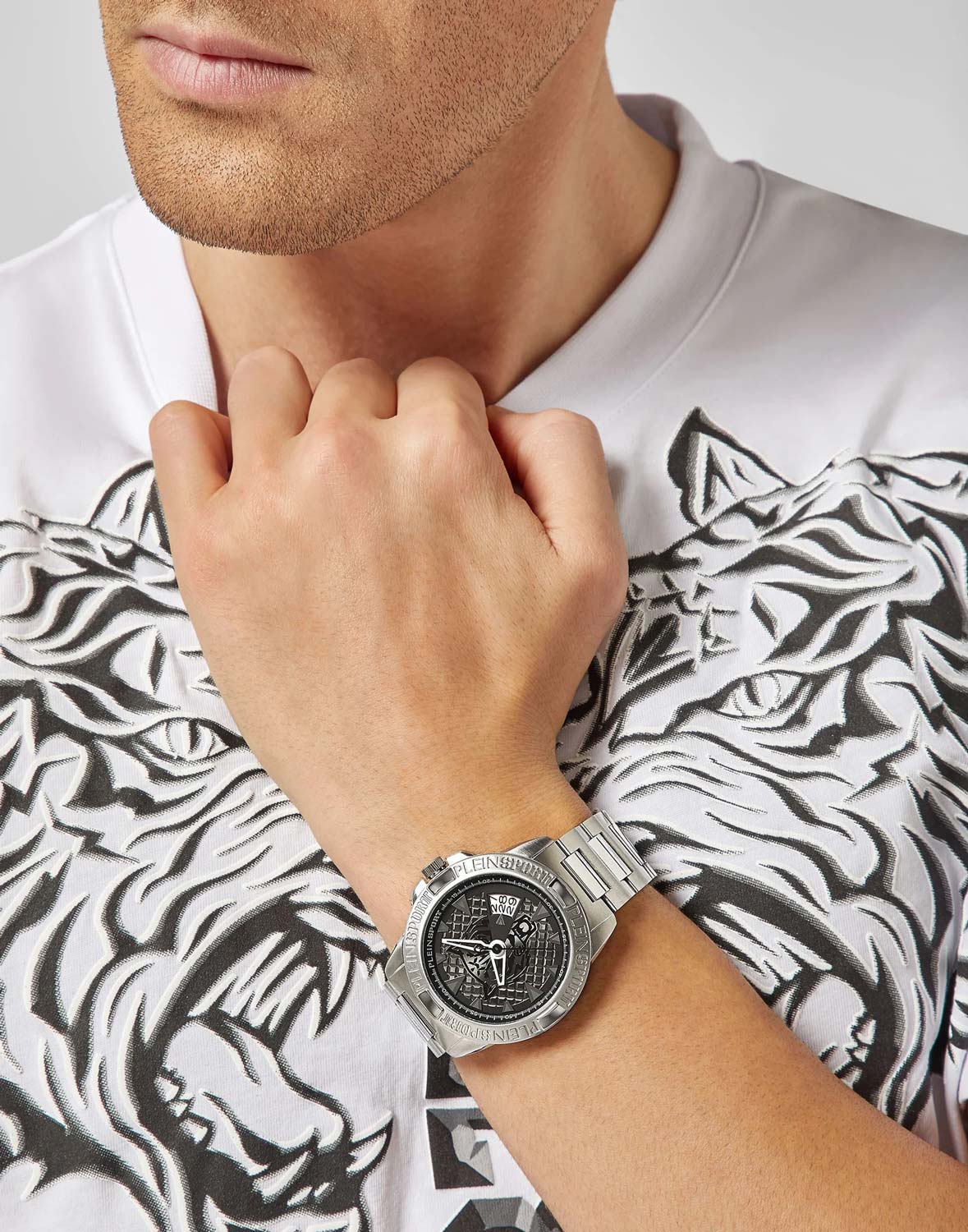 Plein Sport Plein Sport Touchdown PSFBA0923 , наручные мужские часы фото под углом