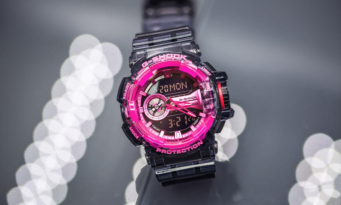 Casio Casio G-Shock GA-400SK-1A4 лимитированной серии — детали корпуса и пластик