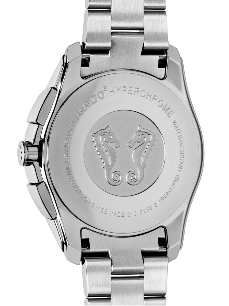 Rado Rado Hyperchrome Chronograph R32259163, hyperchrome швейцария мужские часы на браслете нержавеющая сталь боковой вид
