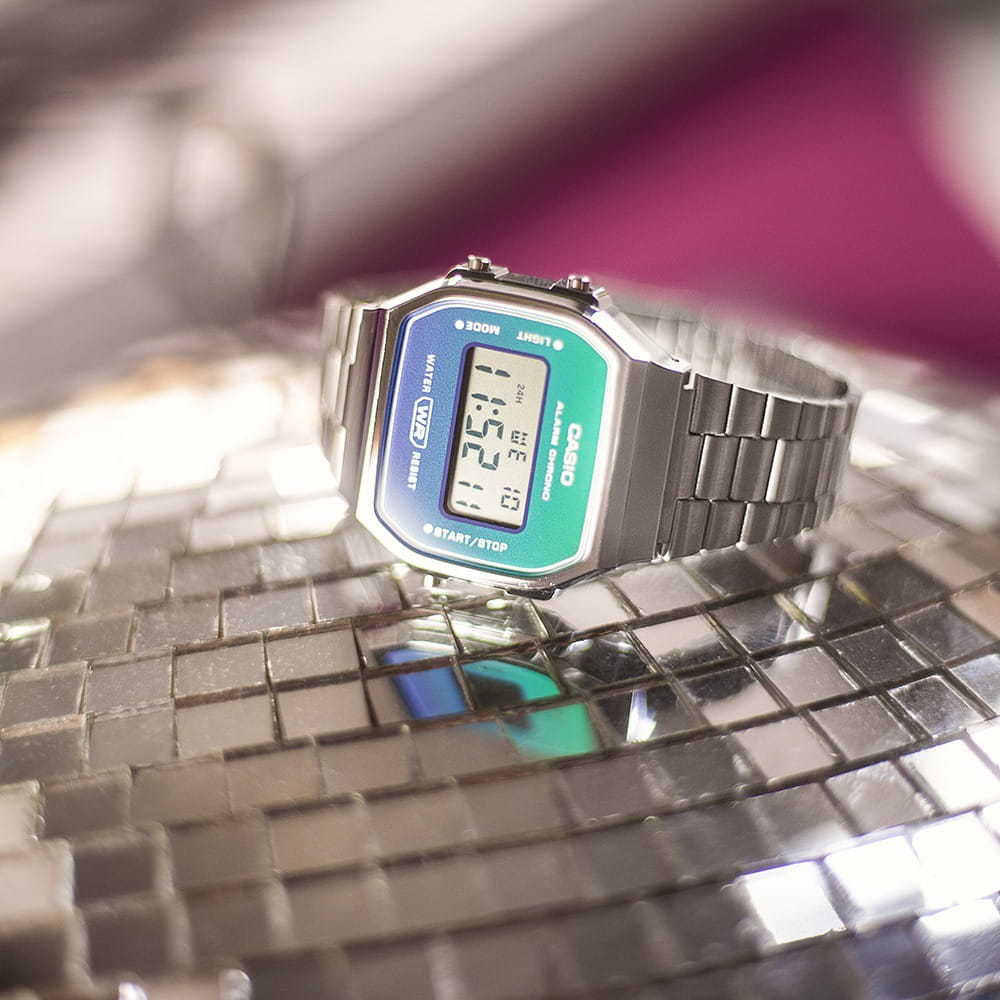Casio Casio Vintage A-168WER-2A кварцевые часы с аксессуарами мужские часы модель A-168WER-2A
