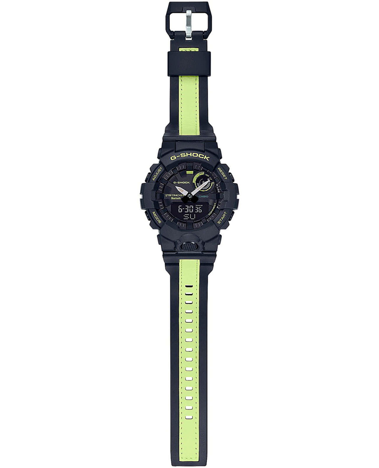 Casio Casio G-Shock GBA-800LU-1A1 G-SQUAD, наручные мужские часы фото под углом
