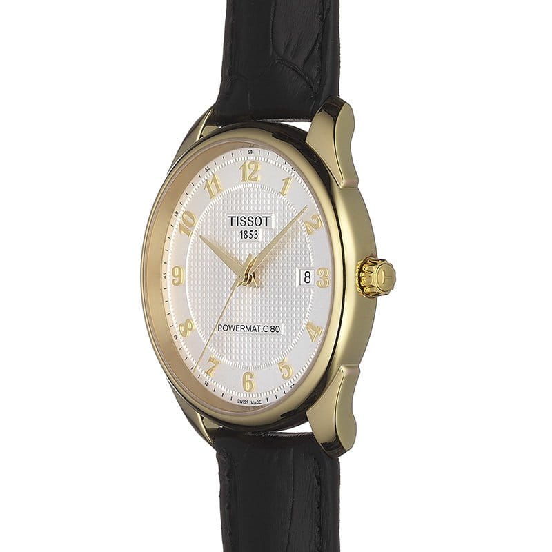 Tissot Tissot Vintage Powermatic 80 18K Gold T920.407.16.032.00 , наручные мужские часы фото под углом