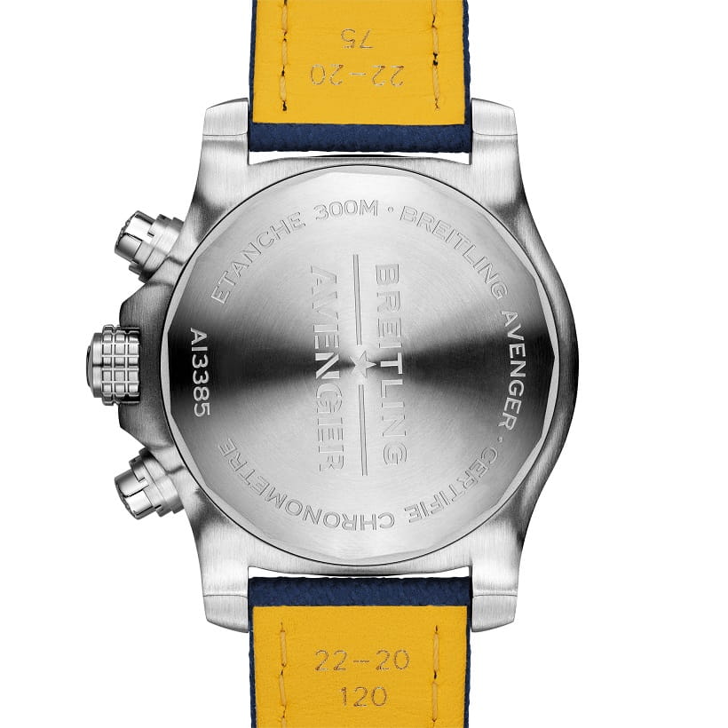 Оригинальные часы Breitling Breitling Avenger Chronograph 43 A13385101C1X2 механические калибр механизма breitling 13 общий вид