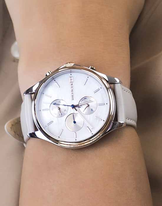 Tommy Hilfiger Tommy Hilfiger Multifunction 1782118 кварцевые женские часы часы крупный план белый циферблата