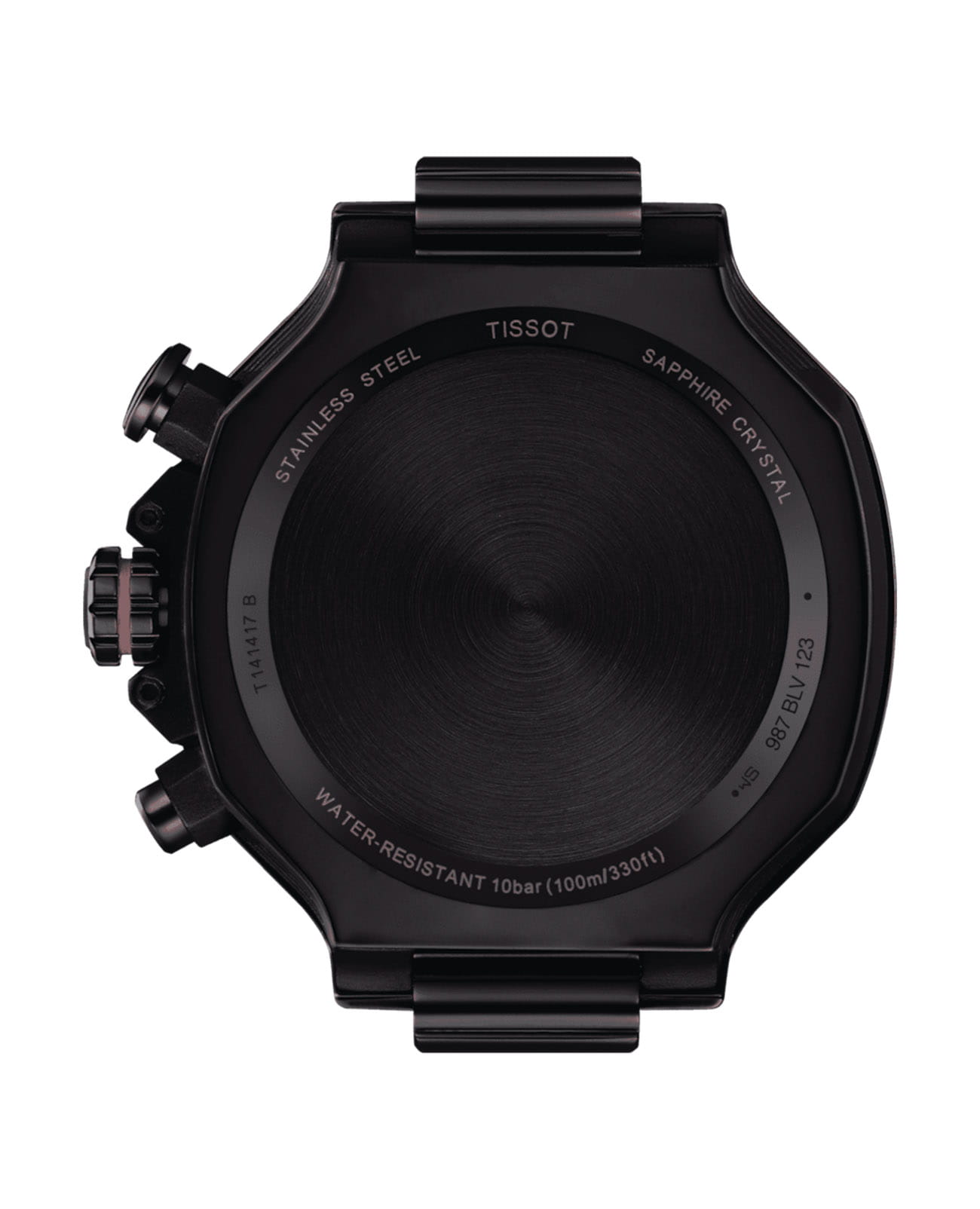 Tissot Tissot T-Race Quartz Chronograph T141.417.37.061.01 мужские часы антрацитовый циферблат на запястье