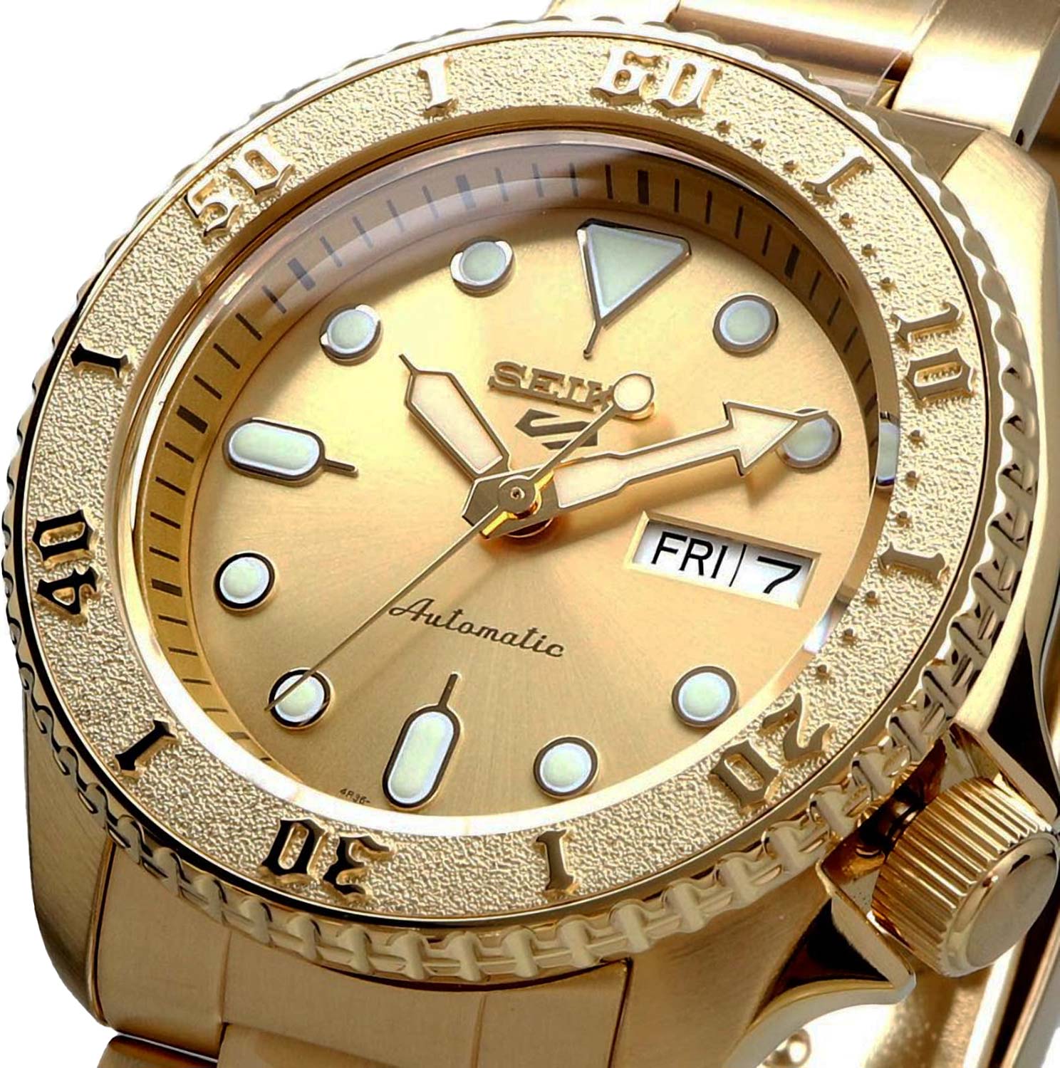 Seiko Seiko 5 Sports SRPE74K1  - задняя крышка сталь металл корпуса, япония часы