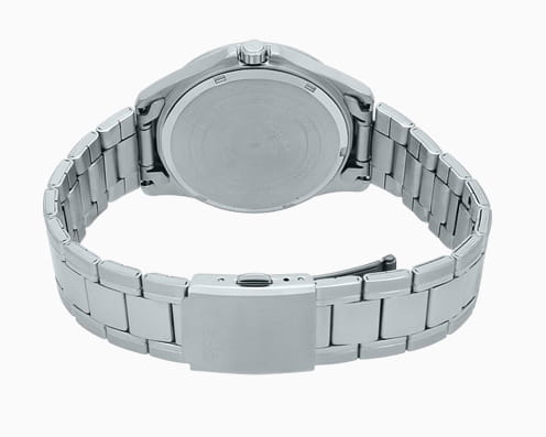 Casio Casio Collection MTP-1384D-2AVDF (MTP-1384D-2A) кварцевые мужские часы часы крупный план синий циферблата
