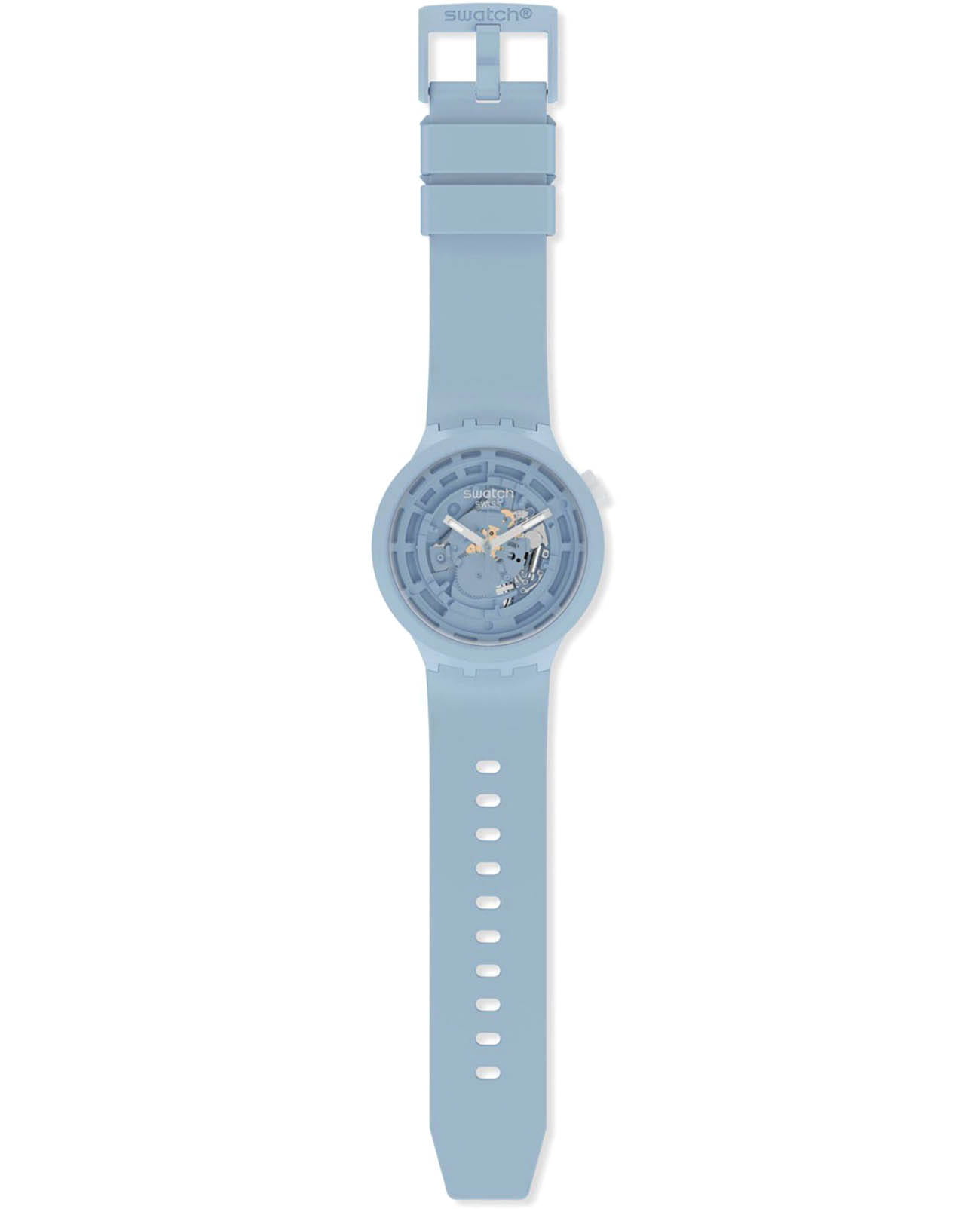 Swatch Swatch Big Bold Bioceramic Lacquered SB03N100  - задняя крышка биокерамика корпуса, швейцария часы