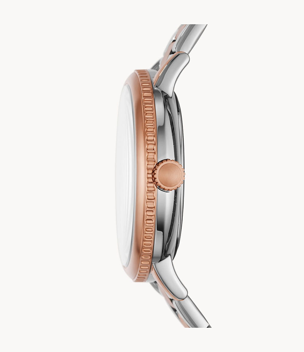 Fossil Fossil Airlift BQ2632,  сша мужские часы на браслете нержавеющая сталь с ip-покрытием боковой вид