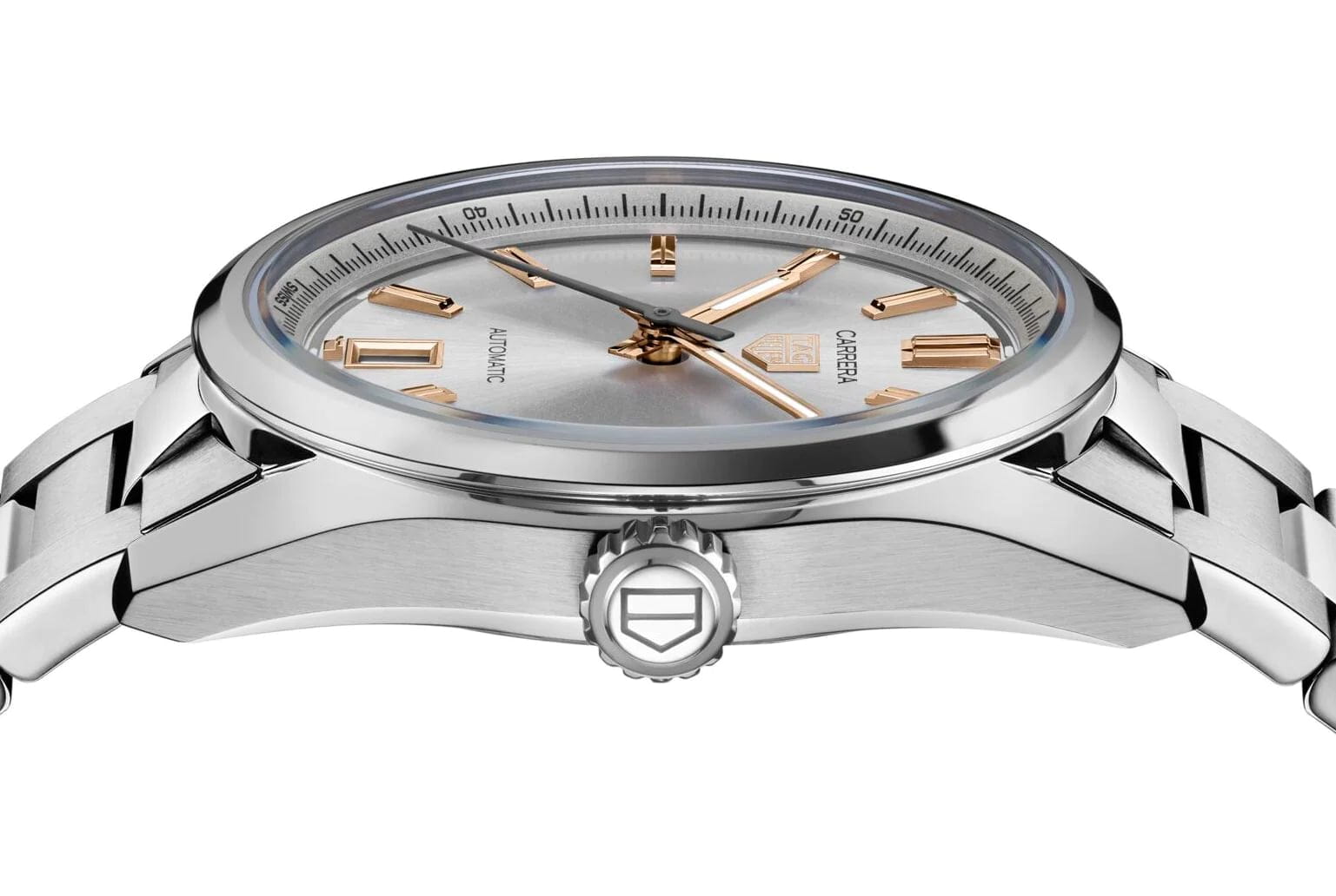 Оригинальные часы TAG Heuer TAG Heuer Carrera Date WBN2310.BA0001 механические калибр механизма calibre 7 общий вид