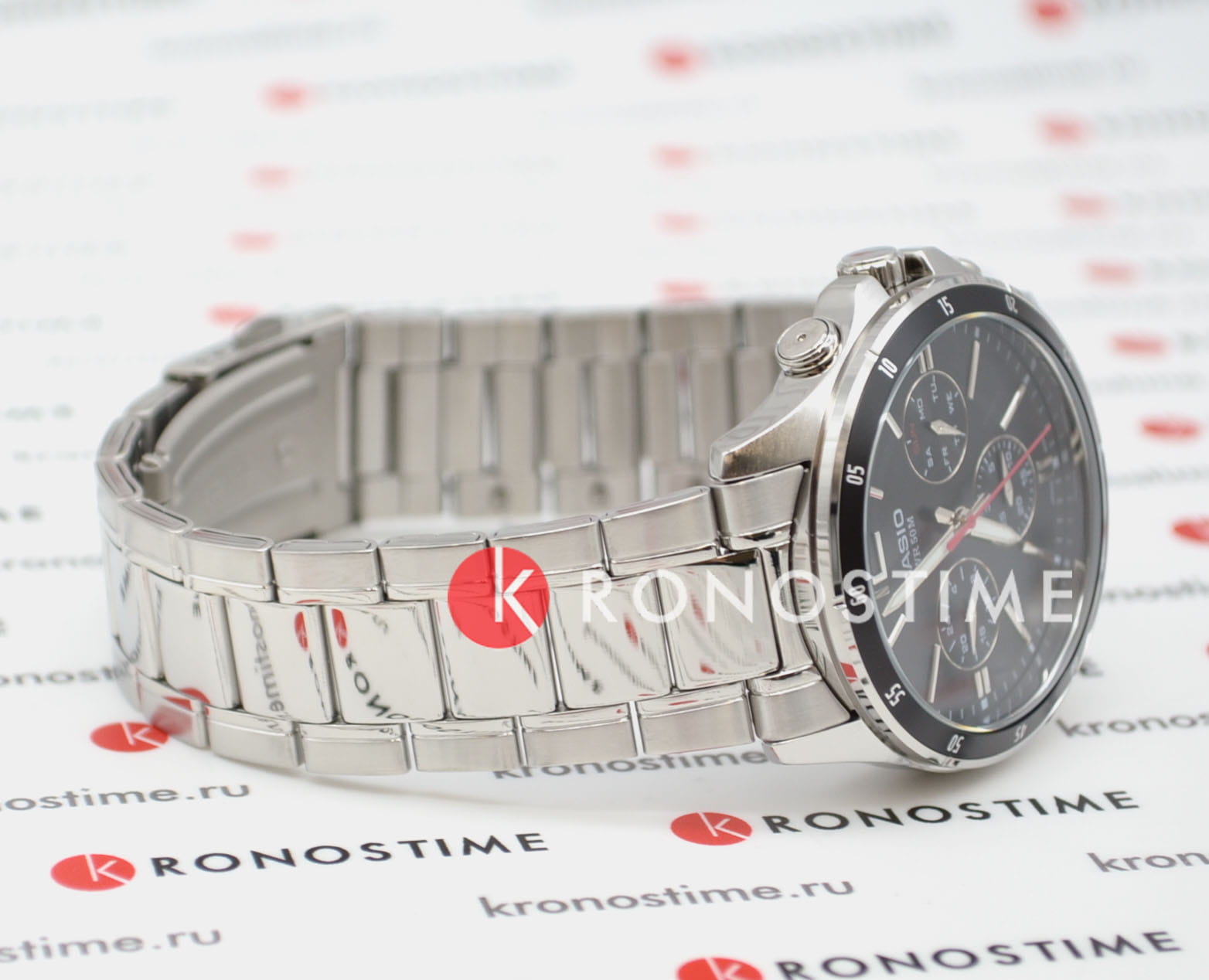 Casio Casio Collection MTP-1374D-1AVDF (MTP-1374D-1A) — полный набор фото мужские часы япония