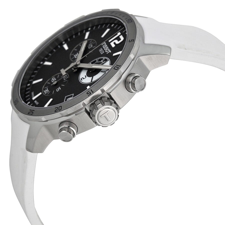 Tissot Tissot Quickste Chronograph Football T095.449.17.067.00 Quickster, наручные мужские часы фото под углом