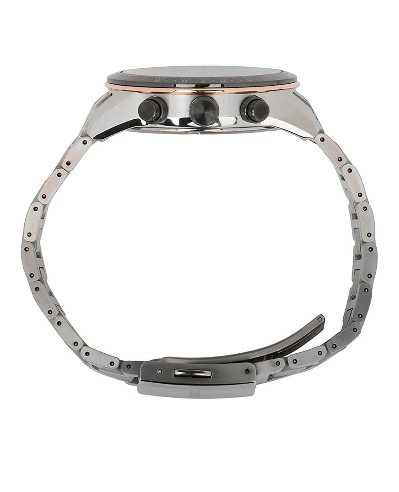 Seiko Seiko Astron GPS Solar SSH007J1, astron gps япония мужские часы на браслете титановый c pvd покрытием боковой вид