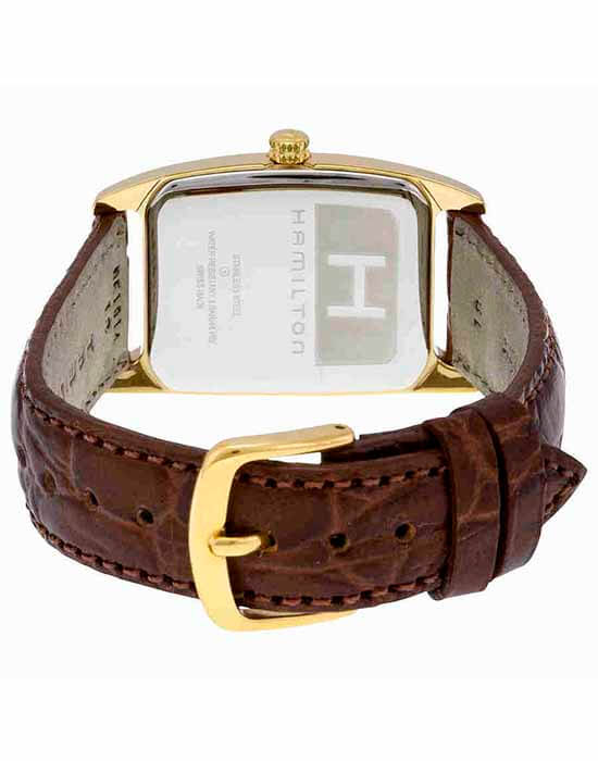 Hamilton Hamilton American Classic Boulton Quartz H13431553  — детали корпуса и кожаный