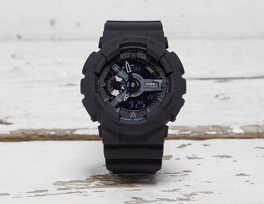 Оригинальные часы Casio Casio G-Shock GA-135A-1A электронные калибр механизма  общий вид