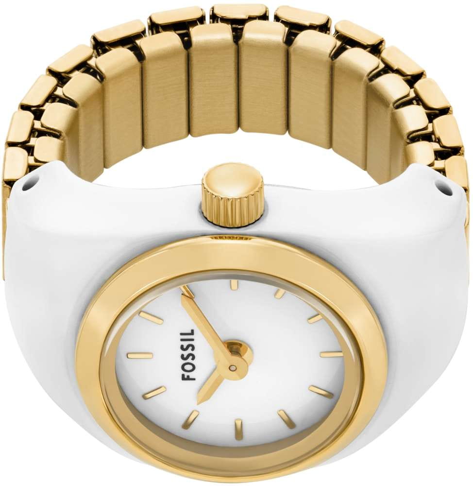 Оригинальные часы Fossil Fossil Watch Ring ES5412 кварцевые калибр механизма  общий вид