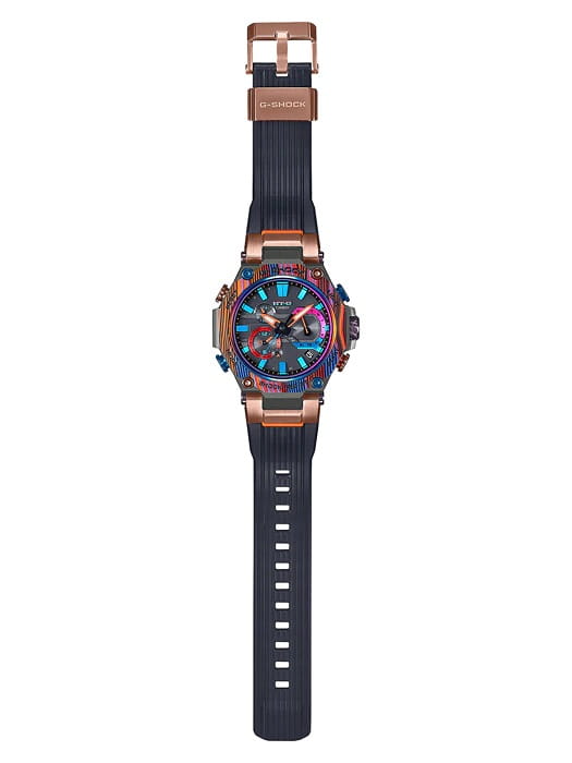 Casio Casio G-Shock Premium MTG-B2000XMG-1A Rainbow Mountain MTG - задняя крышка сталь металл корпуса, япония часы