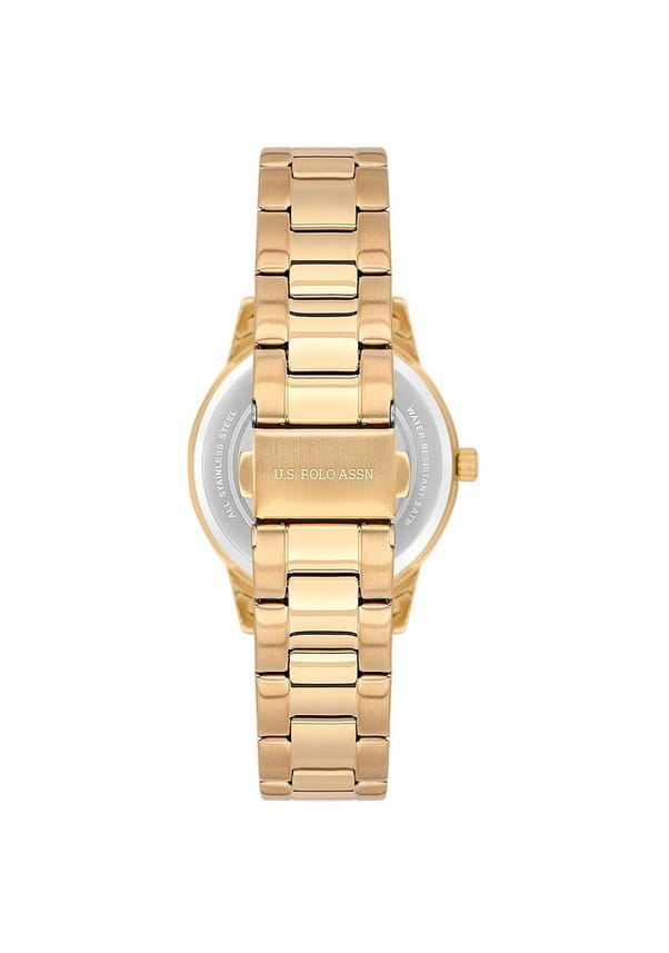 U.S. Polo Assn. U.S. Polo Assn Fundamental USPA2057-13,  сша женские часы на браслете нержавеющая сталь боковой вид