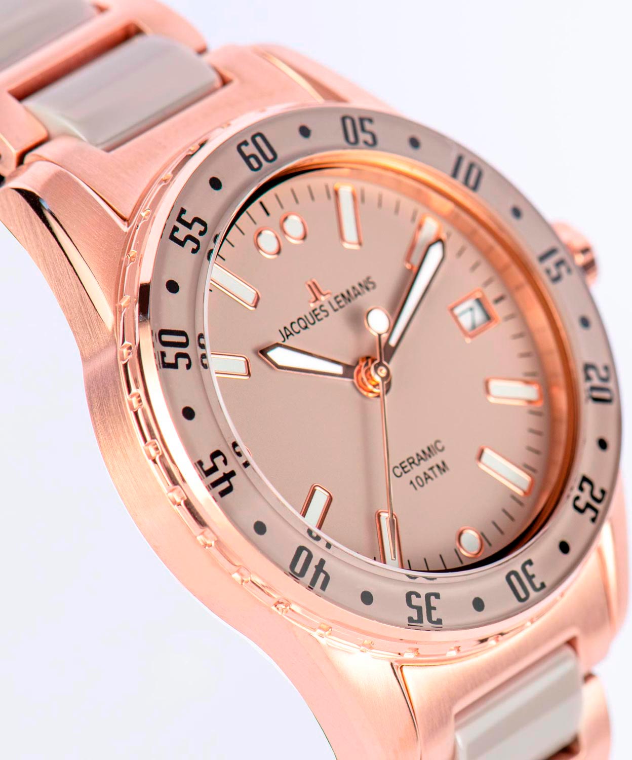 Оригинальные часы Jacques Lemans Jacques Lemans High Tech Ceramic 42-12M кварцевые калибр механизма  общий вид