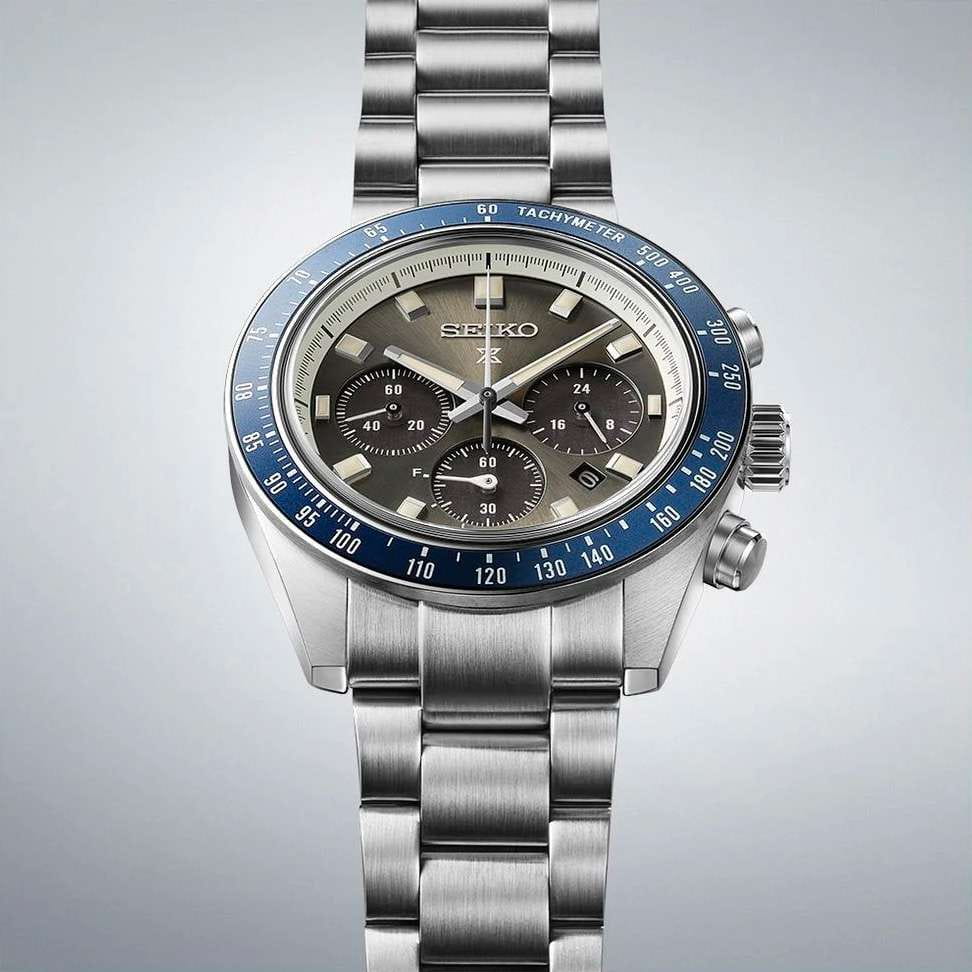 Seiko Seiko Prospex Speedtimer SSC939P1 Speedtimer - задняя крышка сталь металл корпуса, япония часы
