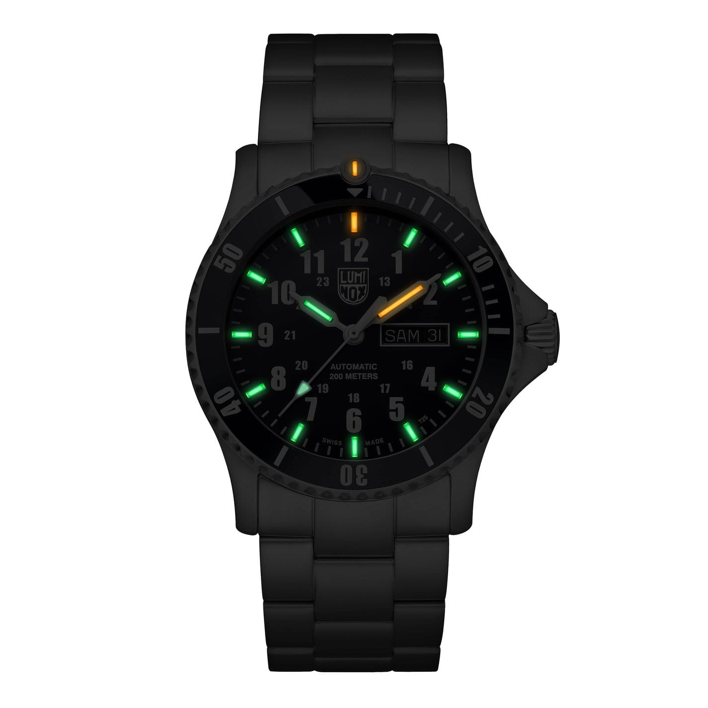 Luminox Luminox Automatic Sport Timer XS.ZI24, atacama швейцария мужские часы на браслете нержавеющая сталь 316l боковой вид