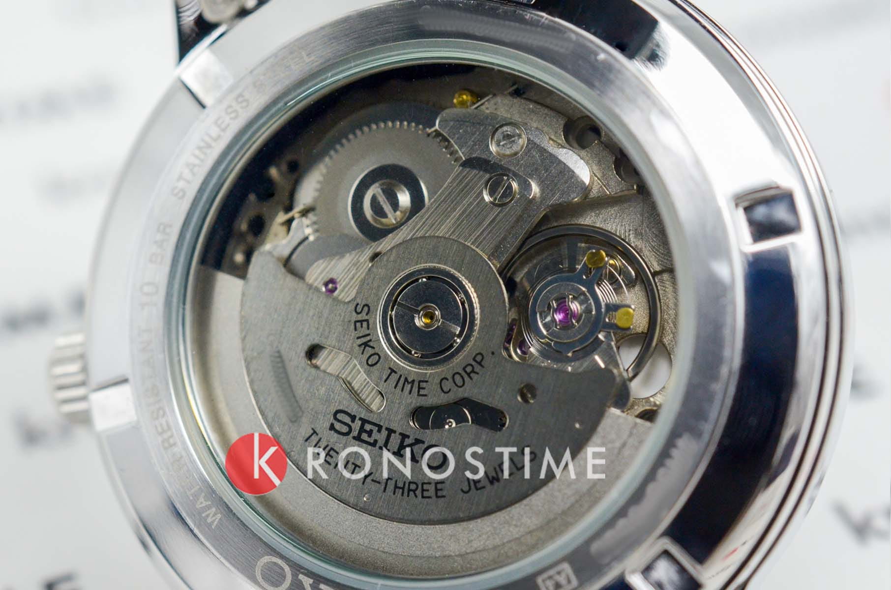Seiko Seiko Conceptual Series Dress SRPH89K1  - задняя крышка металл сталь корпуса, япония часы