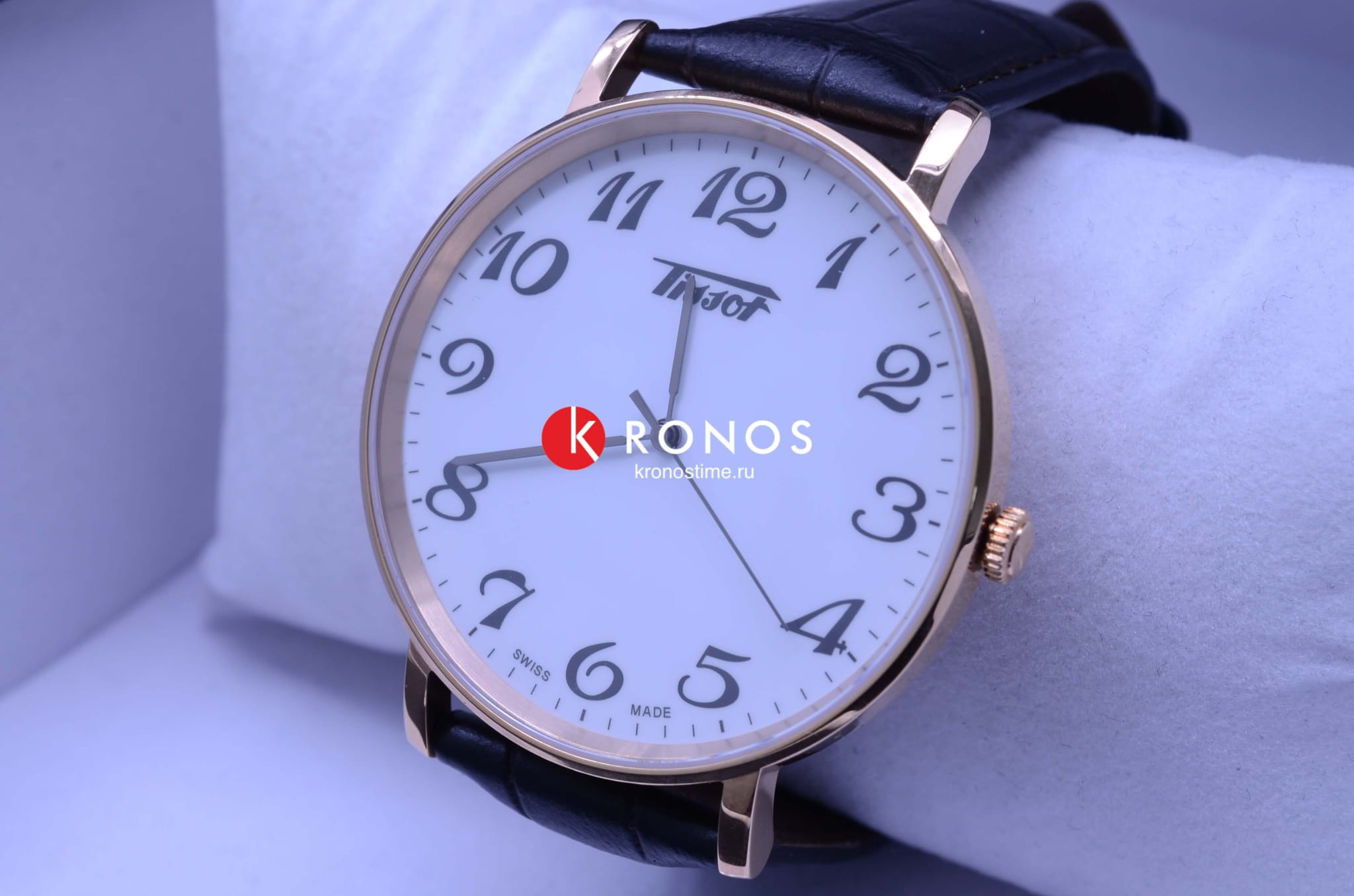 Tissot Tissot Everytime Large T109.610.36.012.01 кварцевые мужские часы часы крупный план белый циферблата