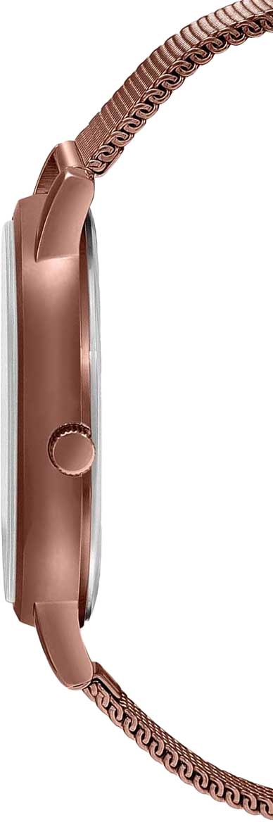 Casio Casio Collection MTP-B125MR-8A, collection япония мужские часы на браслете сталь с ip покрытием боковой вид