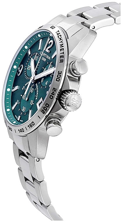 Certina Certina DS Podium Chronograph 1/10 sec C034.417.11.097.00  — детали корпуса и нержавеющая сталь