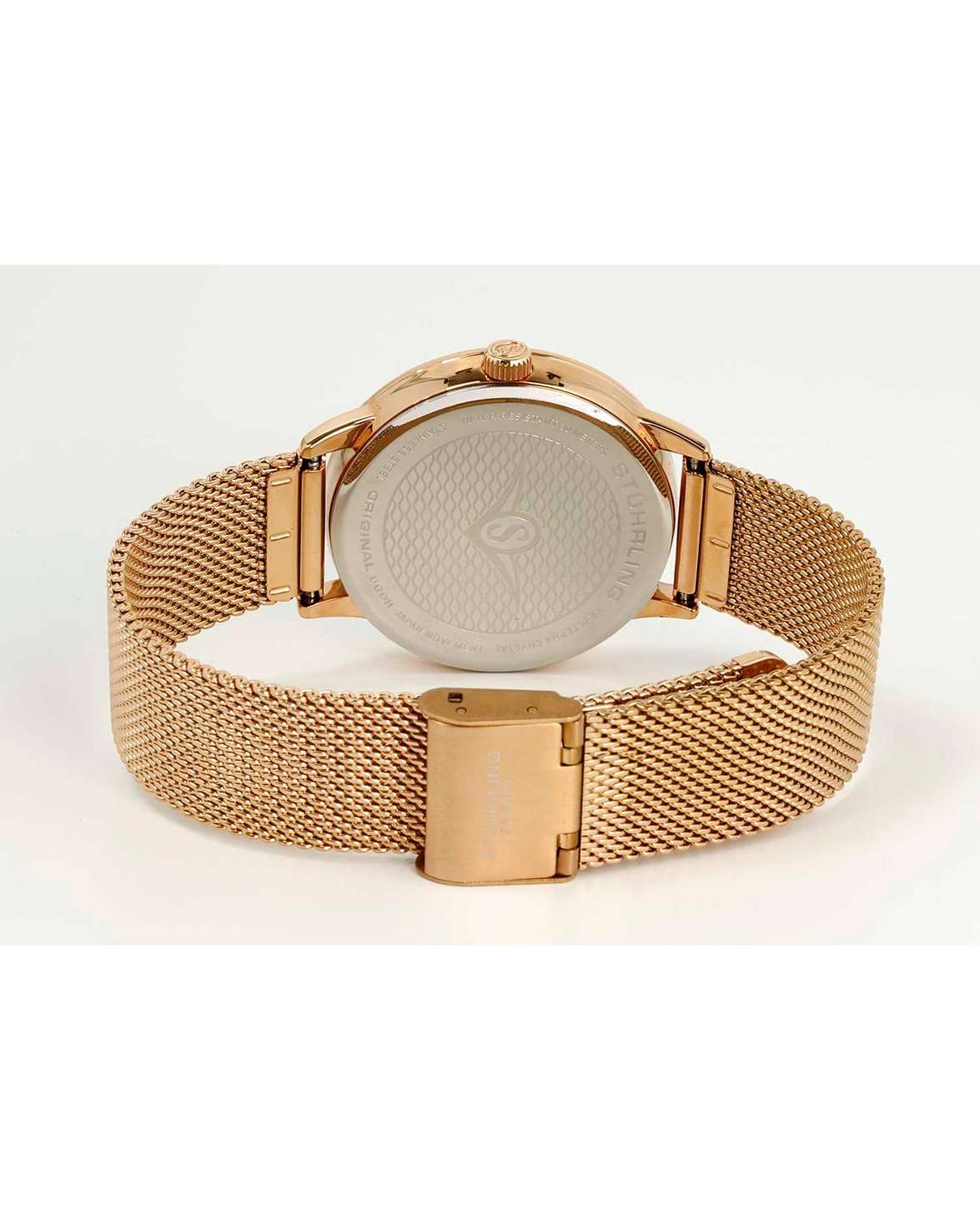 Stuhrling Stuhrling Dorset 3904.4  — детали корпуса и нержавеющая сталь с pvd-покрытием