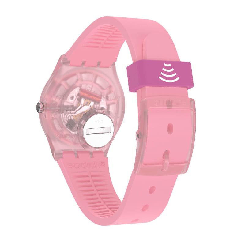 Swatch Swatch Gent Swatch Pay! SVHP101-5300, gent швейцария женские часы на браслете силикон боковой вид
