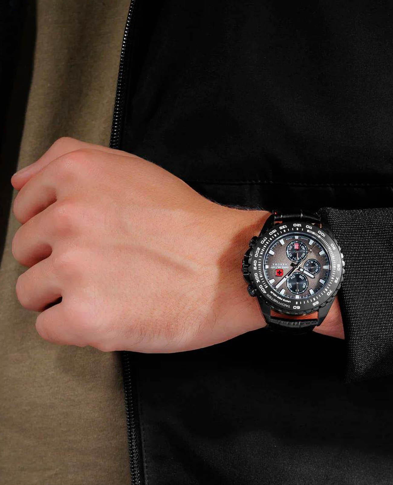 Swiss Military Hanowa Swiss Military Hanowa Stone Marten SMWGC0001832  - задняя крышка сталь металл корпуса, швейцария часы