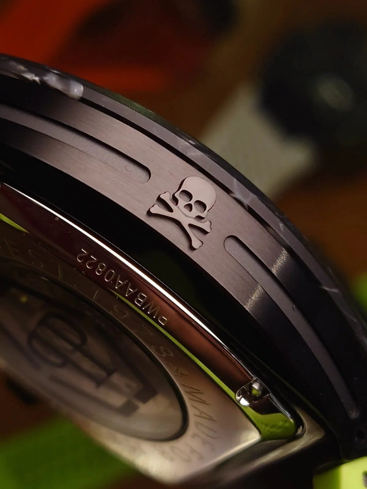 Оригинальные часы Philipp Plein Philipp Plein The Skeleton PWBAA0822 кварцевые калибр механизма  общий вид