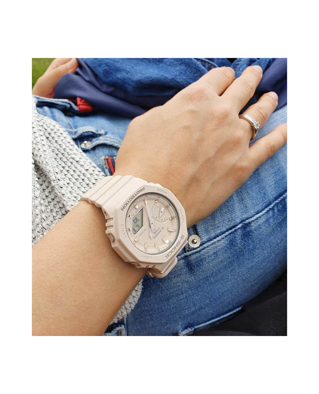 Casio Casio G-Shock GLX-S5600-7 япония наручные женские часы заводная головка с логотипом Casio