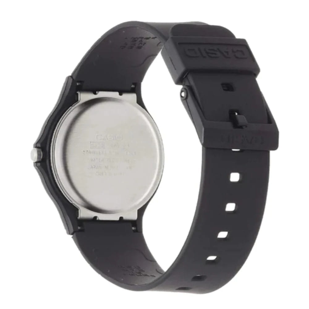 Casio Casio Collection MQ-76-9ALDF (MQ-76-9AL) кварцевые мужские часы часы крупный план золотой циферблата